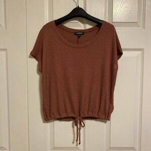 Express - Waffle Knit Blouse - XS